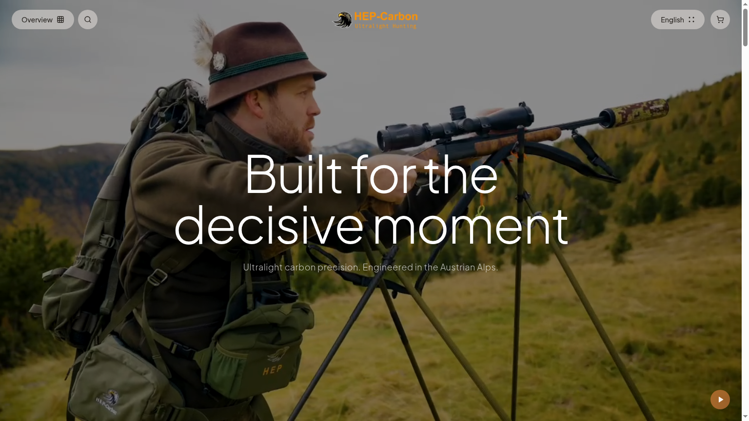 Hero — Built for the decisive moment